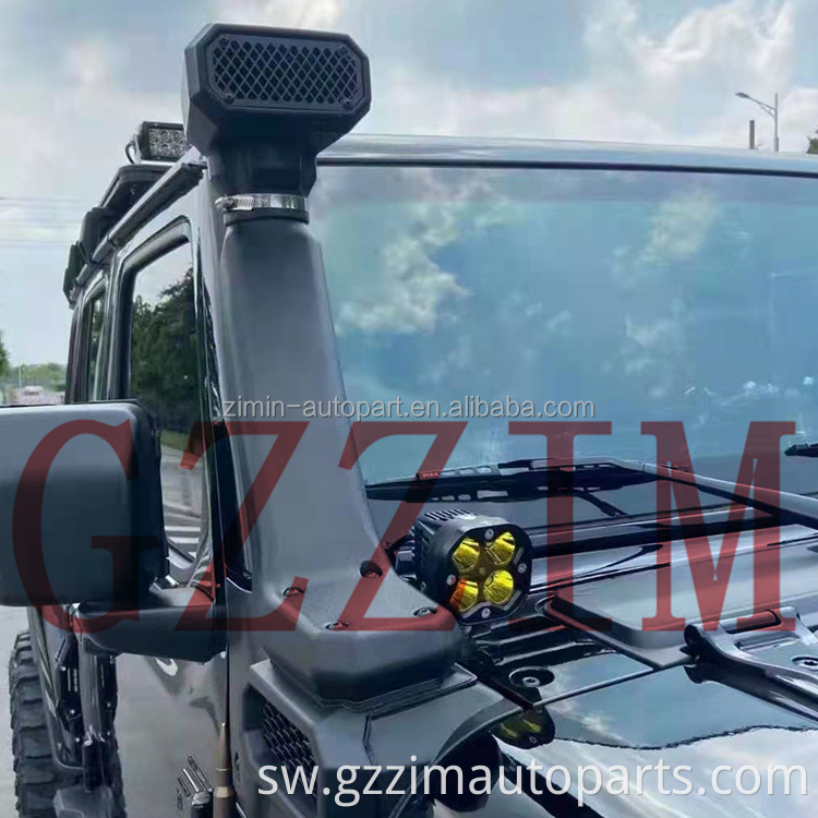 ABS Snorkel Kit Low High Mount 2018-2021 Ulaji wa Hewa kwa JE*P Jl Jt Jk